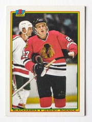 1990-91 Bowman Rookie #1 Jeremy Roenick Chicago Blackhawks